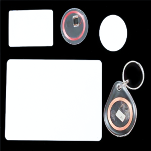 RFID NFC Card Waterproof Keyring Full Colour ABS Epoxy RFID Keyfob