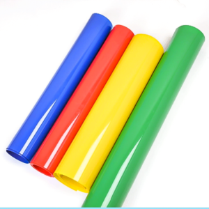 Direct Processing of a High Transparent Colorful PET Sheet