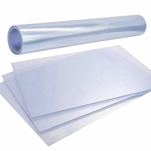 Grs Approved Transparent Recycled Pet RPET Sheeting 130-1420mm Width